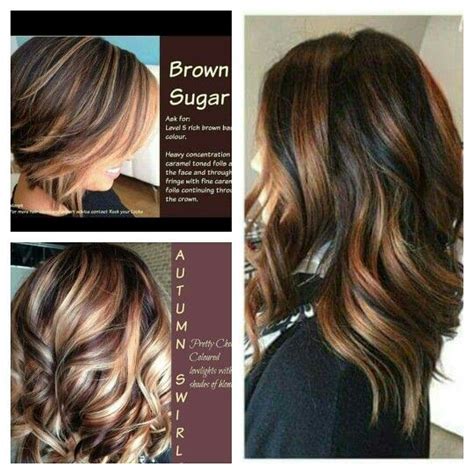 autumn swirl hair color|fall color hair color.